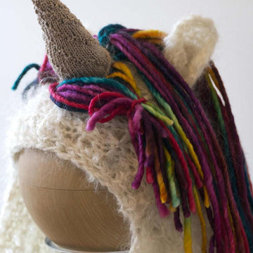 Unicorn Hooded Scarf