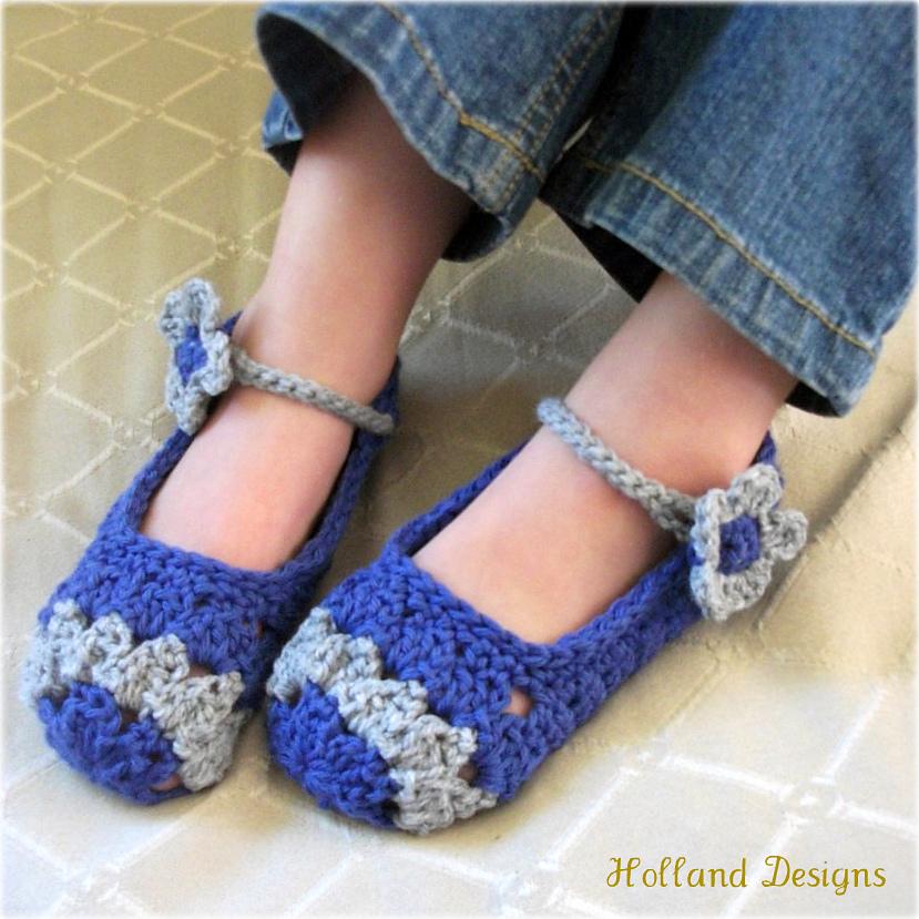 Youth Flower Petal Mary Janes