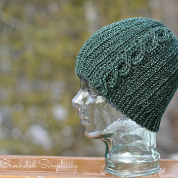 "Knit-Look" Cabled or Not Beanie