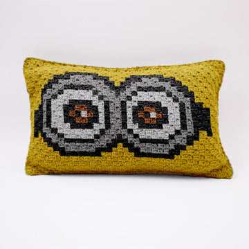 Minion Pillow Cover C2C Crochet Pattern