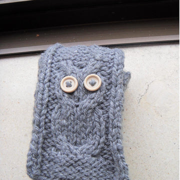 Toddler scarf owl