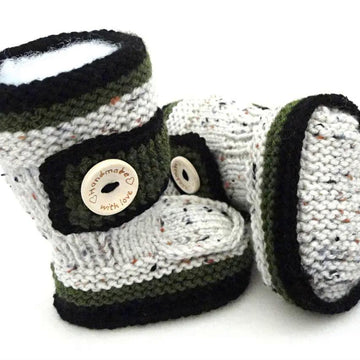 Baby Boy Set Knitted Baby Hat Baby Shoes
