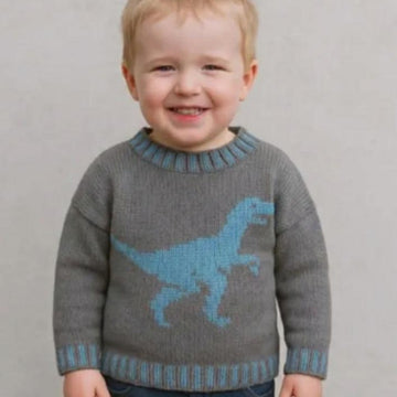Velociraptor Dinosaur Sweater