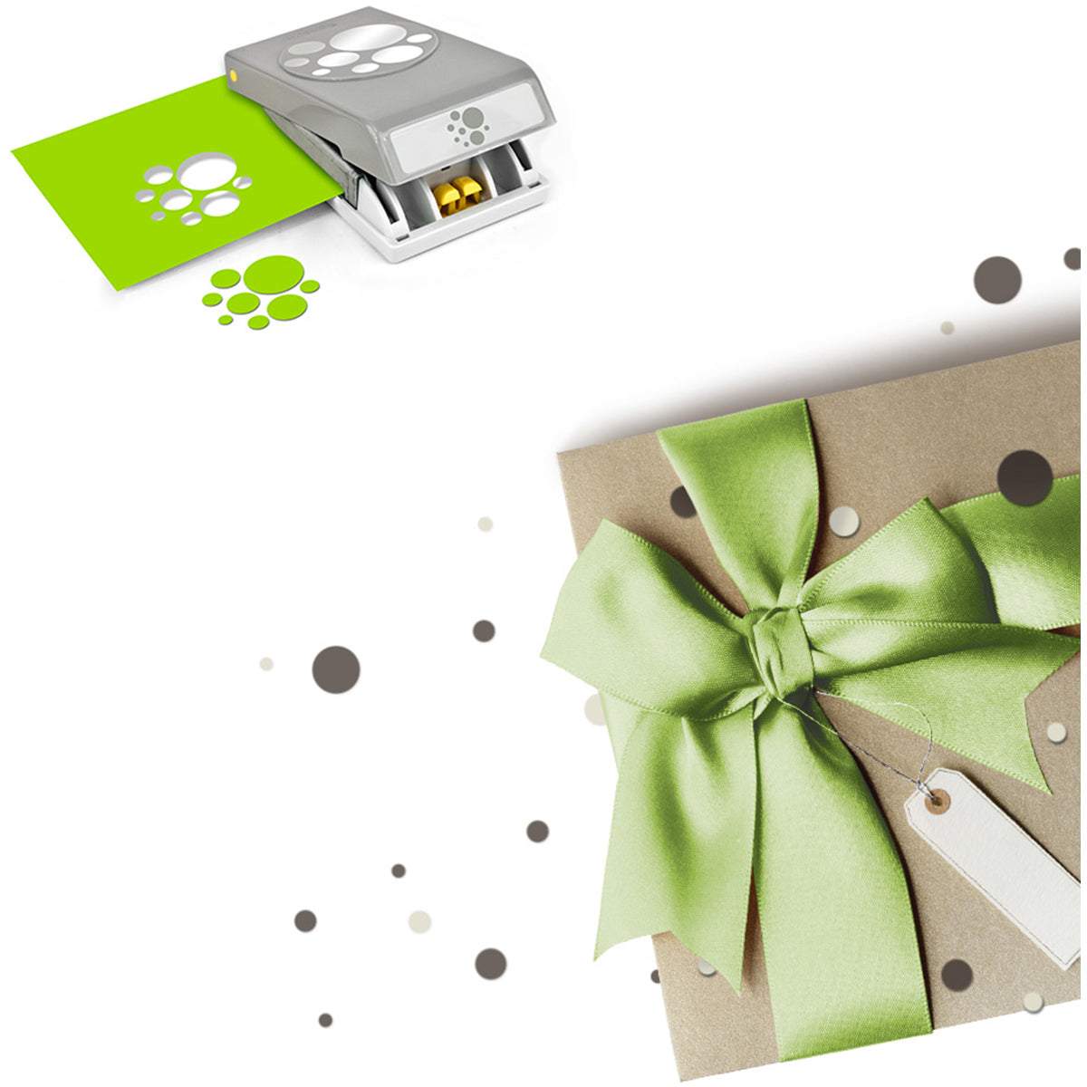 EK Success Large Punch - Confetti Dots