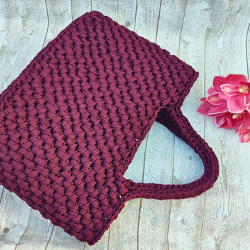 Big Crochet Tote Bag