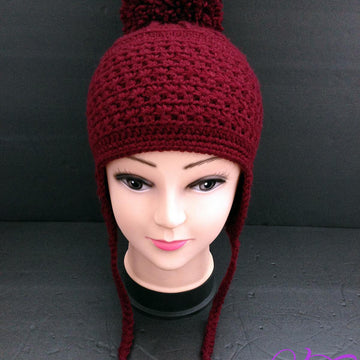 Beanie Hat Crochet Pattern for 3-4 Years Old Kids