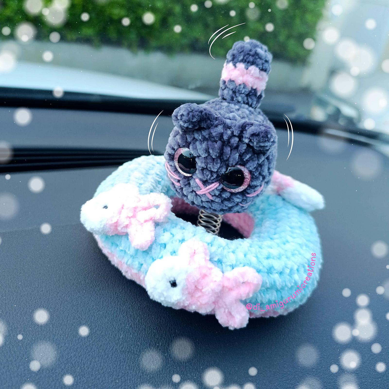 Cat Car Dashboard Decor