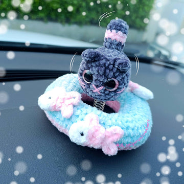 Cat Car Dashboard Decor