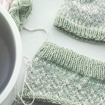 Isle of Mull newborn beanie and cocoon