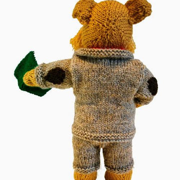 Airedale Terrier sweater, hotwater bottle cover, hat, dog toys
