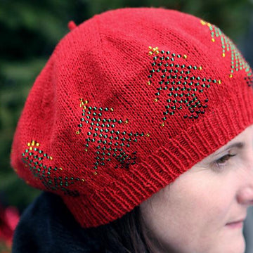 Christmas Tree Beret