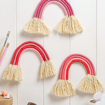 Wool Couture Macrame Rainbow Macrame Kit