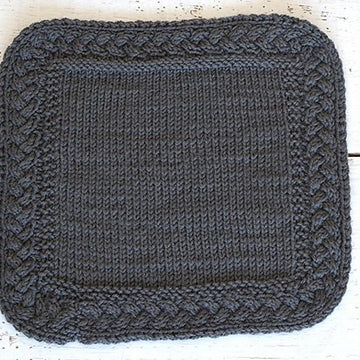 Add a Seamless Cable Border to a Blanket