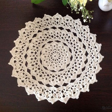 Crochet Placemat & Coaster Set N 109