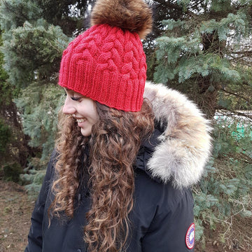 Arctic - Braided Cable Beanie