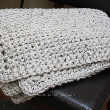 Aspen Tweed Lap Blanket 3845