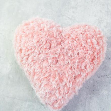 Faux Fur Heart