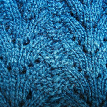Nordic Lace Cowl (Instructions to work in the round)