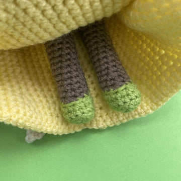 Hard-Working Princess amigurumi doll