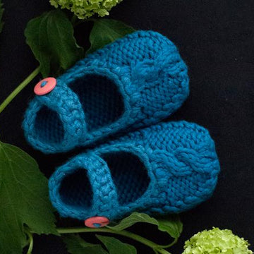 Mary Jane Cable Shoe