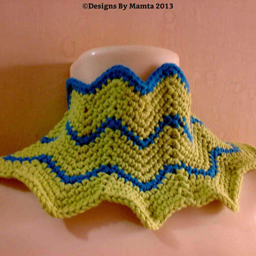 Cold Moon Waves | Crochet Cowl Pattern