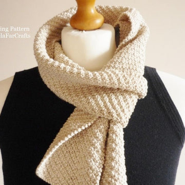 Cotton Rib Scarf