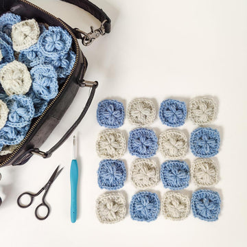 Blue Tiles Pillow
