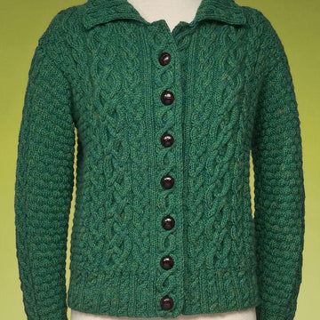 Cabled Cardigan #173