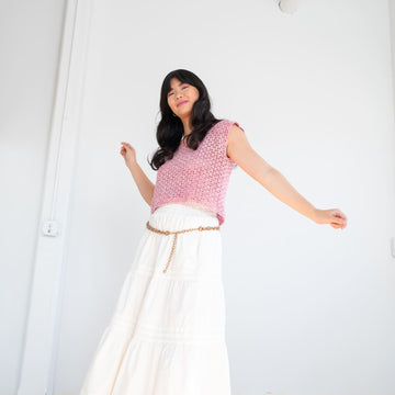 Wright Top in Berroco Gaia - Downloadable PDF