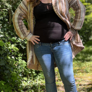 Cardigan "Coffee & Cake"