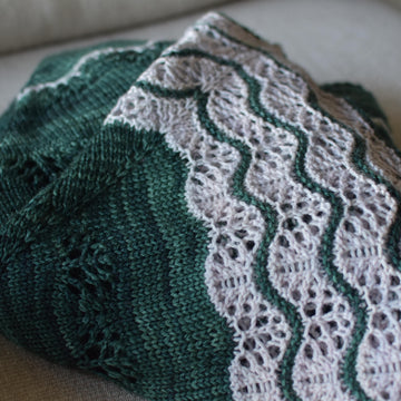 Malachite Lace Shawl