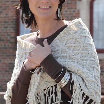 Valle di Susa Cabled Wrap