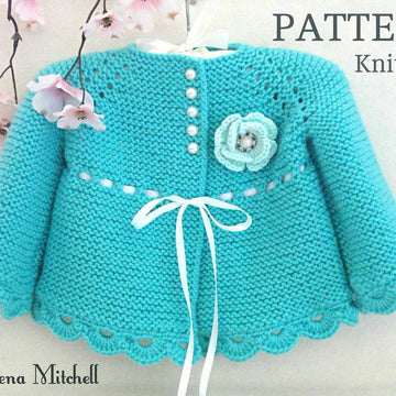 Baby Jacket Baby Dress Knitting and Crochet Baby Outfit