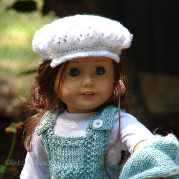 Lace Newsboy Cap for American Girl/Gotz Dolls