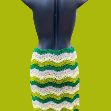 Ripple Crochet Skirt