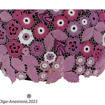 Lilac lace blouse