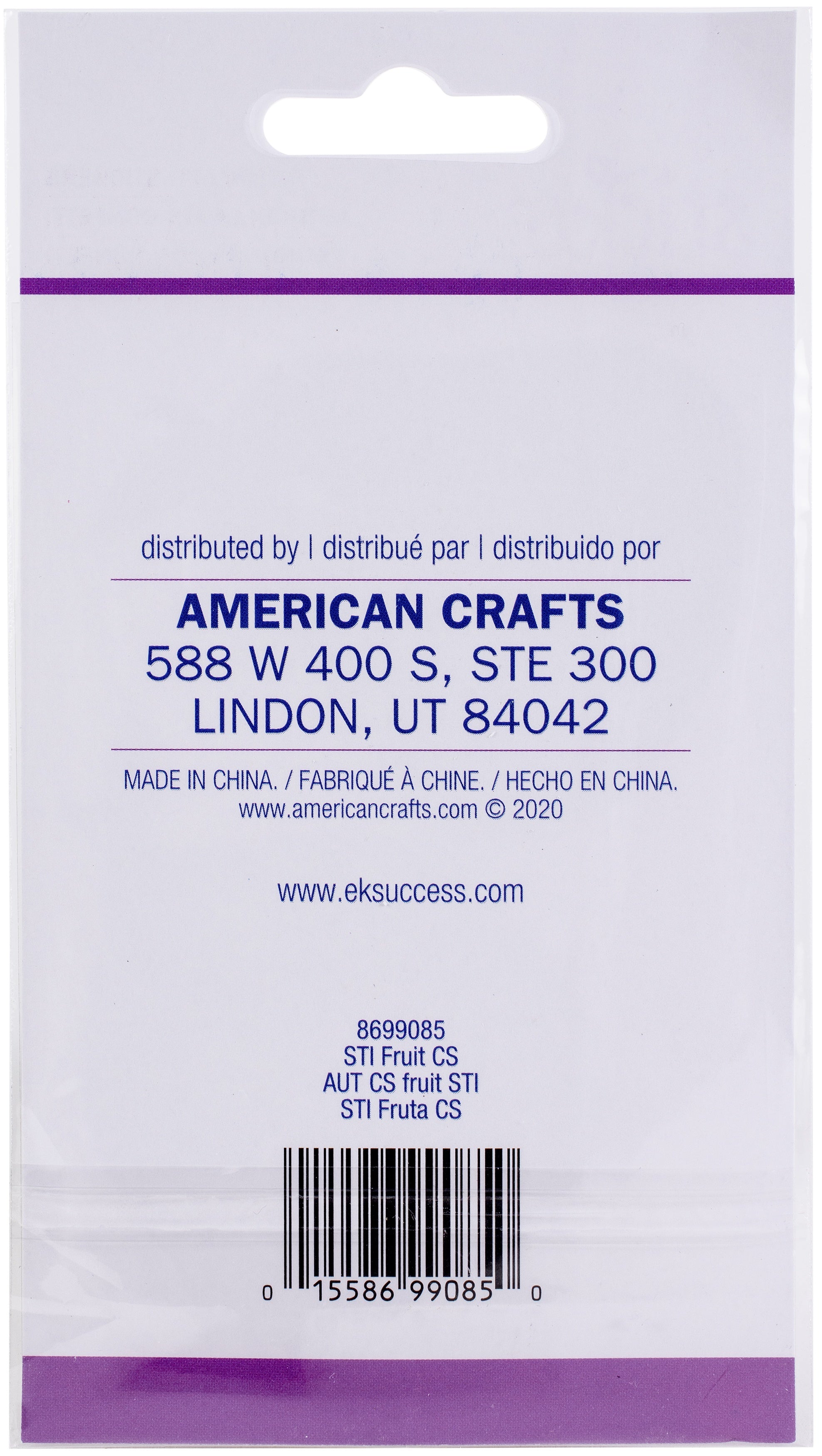 Sticko Confetti Stickers - Fruit, 2/Pkg