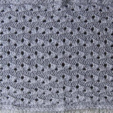 Rib Lace Scarf/Cowl