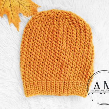 DAMIAN knit-look beanie