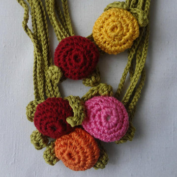 Button Necklace