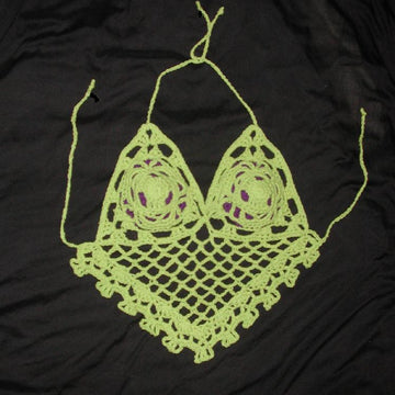 Bodacious Tatas Festival Top with Skulls