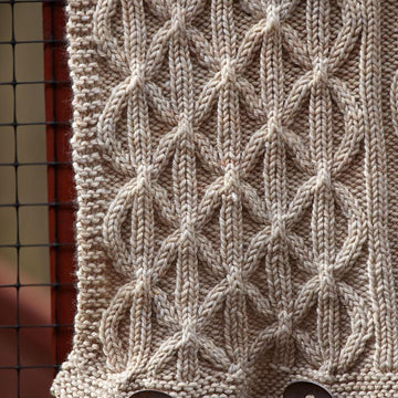 Beaded Knots Cowl
