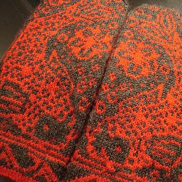 Kissing Koi Mittens