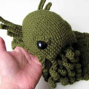 BUNDLE - Amigurumi Cthulhu Cowl AND Cthulhu Plush