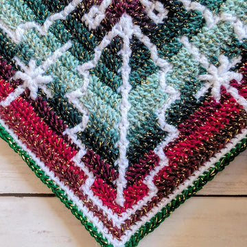 Soft Holly Mosaic Square