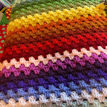 The Gradient Crochet Blanket