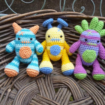 Mini Monsters Amigurumi Crochet Pattern