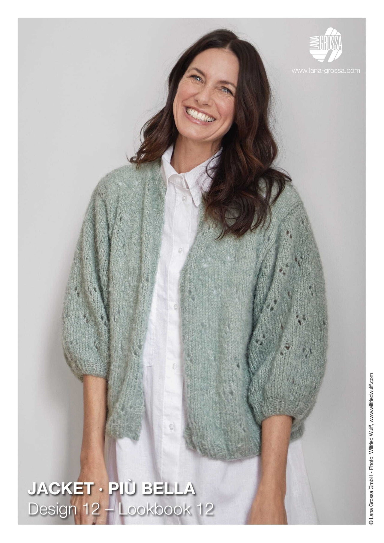 Jacket in Piu Bella in Lana Grossa - 1212 - Downloadable PDF