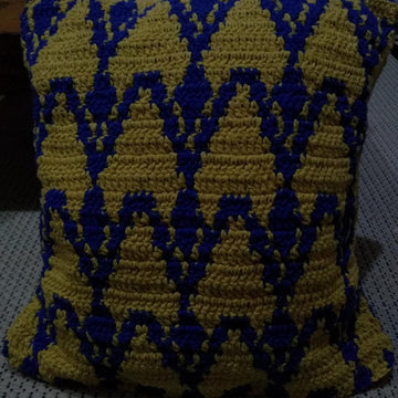 Almofada Mosaico Azul
