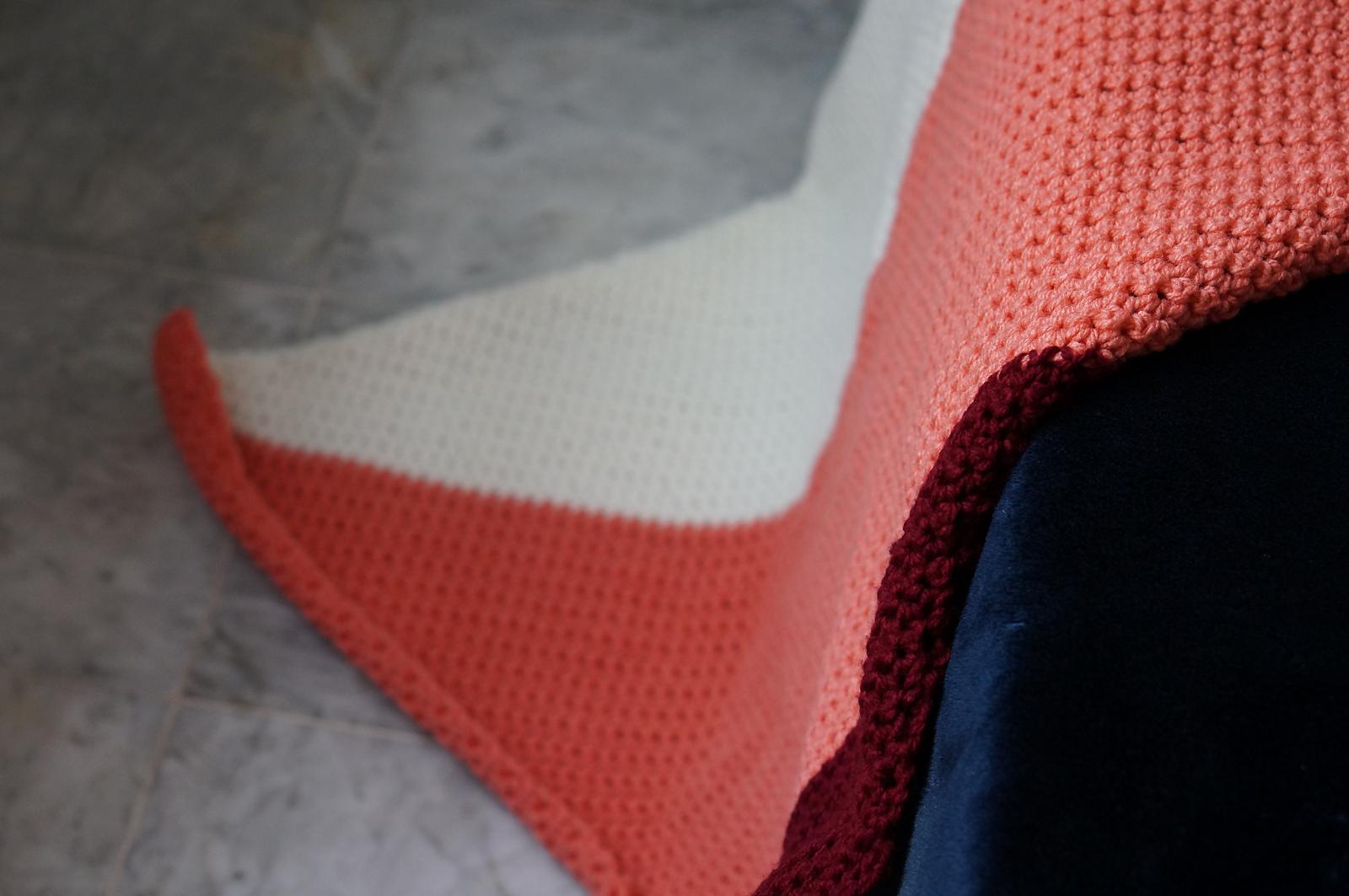 Corner to corner easy blanket